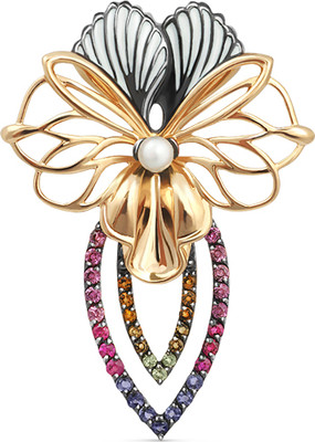 Подвеска из желтого золота Кристалл CH32400226773