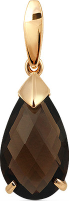 Подвеска из желтого золота Кристалл CH56900226773