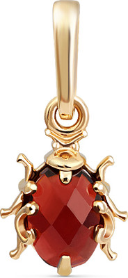 Подвеска из желтого золота Кристалл CJ31800226773