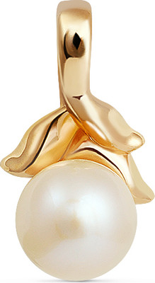 Подвеска из желтого золота Кристалл CJ85900226773