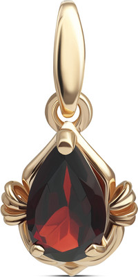Подвеска из желтого золота Кристалл CM82200226773