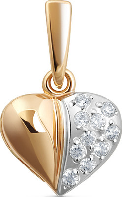 Подвеска из желтого золота Кристалл C168700226773