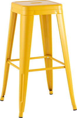 Табурет барный Stool Group Tolix / KD YD-H765 KD LG-06 (желтый глянцевый)