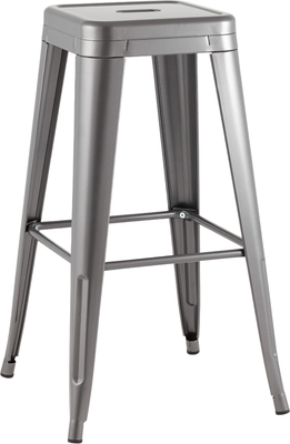 Табурет барный Stool Group Tolix / KD YD-H765 KD YG-15 (серебристый матовый)