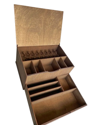 Органайзер для хранения ОМурМебель Для швейных принадлежностей 34x24x17см