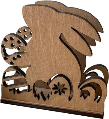 Салфетница ОМурМебель Пасхальный кролик (коричневый)