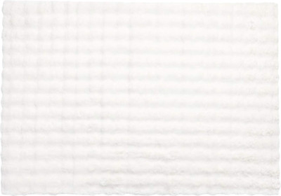 Коврик AksHome Buble Faux Fur (80x150, белый)