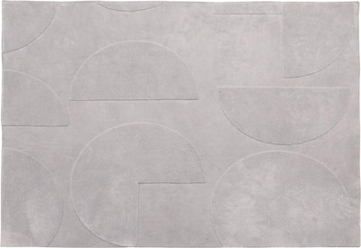 Коврик AksHome Homely RD 13 (120x170, светло-серый)