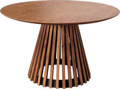 Обеденный стол ОКА Пик d110x75 (дуб мореный/дуб мореный)