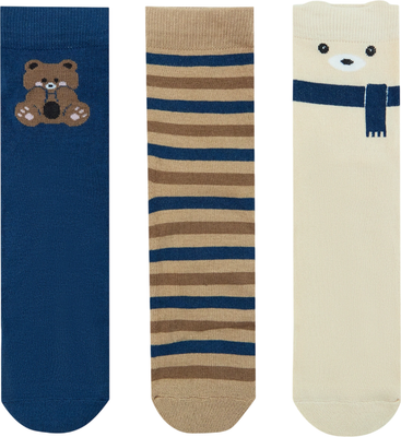 Носки детские Mark Formelle 504A-2925 (р.20, нюдовый/капучино/джинсовый)