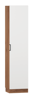 Шкаф-пенал Премиум Оливия 500 (дуб бунратти/белый софт)