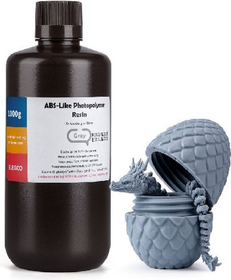 Фотополимерная смола для 3D-принтера Elegoo ABSlike / 50.103.0101 (1кг, серый)