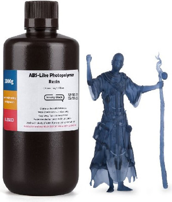 Фотополимерная смола для 3D-принтера Elegoo ABSlike / 50.103.0024 (1кг, черный дым)