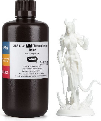 Фотополимерная смола для 3D-принтера Elegoo ABSlike V3.0 / 50.103.0192 (1кг, белый)