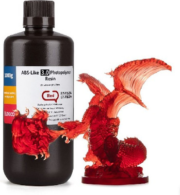 Фотополимерная смола для 3D-принтера Elegoo ABSlike V3.0 / 50.103.0152 (1кг, красный)