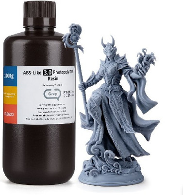 Фотополимерная смола для 3D-принтера Elegoo ABSlike V3.0 / 50.103.0143 (1кг, серый)