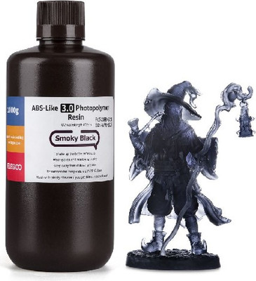 Фотополимерная смола для 3D-принтера Elegoo ABSlike V3.0 / 50.103.0189 (1кг, черный дым)