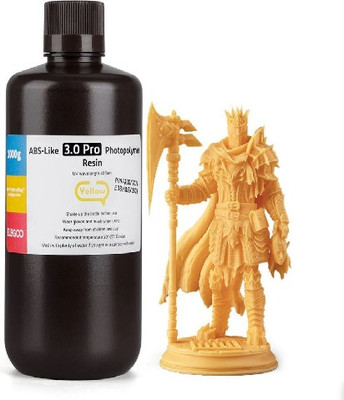 Фотополимерная смола для 3D-принтера Elegoo ABSlike V3.0 Pro / 50.103.0257 (1кг, желтый)