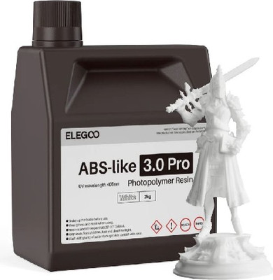 Фотополимерная смола для 3D-принтера Elegoo ABSlike V3.0 Pro / 50.103.0356 (2кг, белый)