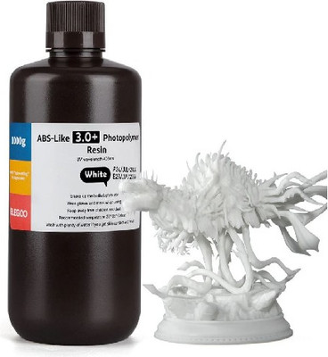 Фотополимерная смола для 3D-принтера Elegoo ABSlike V3.0+ / 50.103.0242B (1кг, белый)