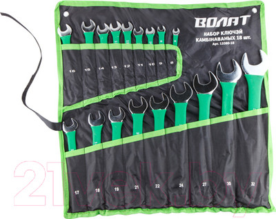 Набор ключей Волат 13380-18