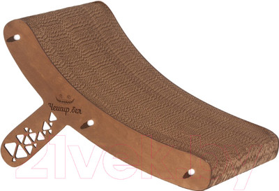 Когтеточка Чешир Царапкин / 375-21 (коричневый)