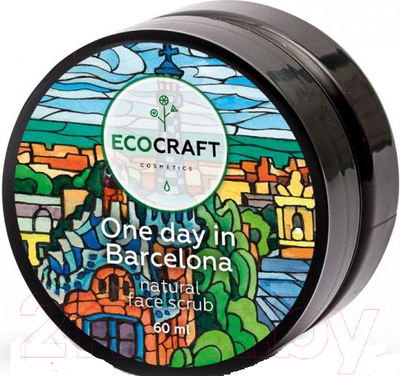 Скраб для лица EcoCraft Один день в Барселоне для зрелой кожи (60мл)