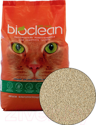 Наполнитель для туалета BioClean Комкующийся (5л/3кг)