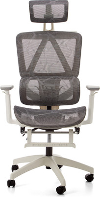 Кресло офисное Jiqiao R8015-БС (белый/серый)