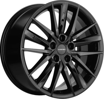 Литой диск Khomen KHW1807 Hyundai i40 18x8" 5x114.3мм DIA 67.1мм ET 46мм (Black)