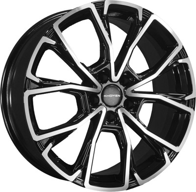 Литой диск Khomen KHW1907 Lexus NX 19x7.5" 5x114.3мм DIA 60.1мм ET 35мм (Black FP)
