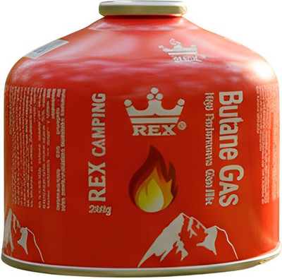 Газовый баллон туристический Rex Для портативных приборов (230г)