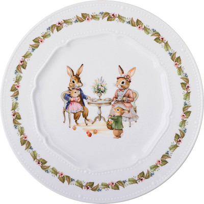 Тарелка столовая обеденная Lefard Rabbits Family 425-283