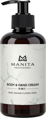 Крем для тела Manita Professional Rose, Orange Flower, Musk (300мл)