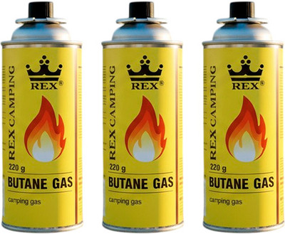 Газовый баллон туристический Rex Сжиженный углеводородный (3шт)