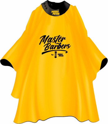Накидка парикмахерская NishMan Barber One Cape Yellow CP03