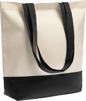 Сумка хозяйственная УРСУС Shopaholic Zip / ГФ11683.30 (неокрашенная с черным)