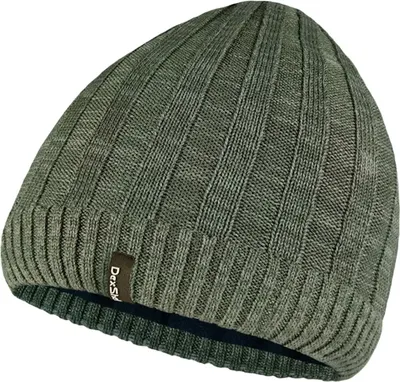 Шапка DexShell Heathered Rib Knit Beanie / DH32405MBL (зеленый)
