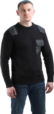 Кофта рабочая ArtMas С накладками (р.52-54, 182-188, черный)