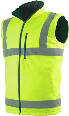 Жилет рабочий ArtMas BZR 2SIDE (p.XXL, темно-синий/желтый)