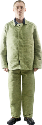 Комплект рабочей одежды Русская кожа Сварщика Брезентовый (р.44-46, 170-176)