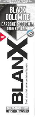 Зубная паста Blanx Black Dolomite отбеливание и укрепление эмали (75мл)