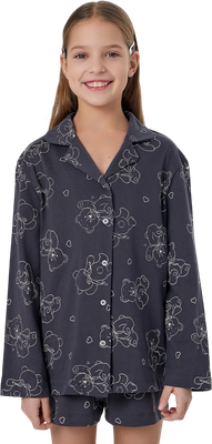 Пижама детская Mark Formelle 567763 (р.116-60, медвежата на графите)