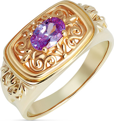 Кольцо из белого золота Кристалл C836200226773 (р.17.5)