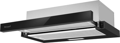 Вытяжка телескопическая Weissgauff TEL 600 2M (Black Glass)