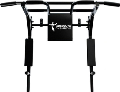 Турник-брусья Absolute Champion 3 в 1 Центрл Спорт New / АЧ14403 (черный с черными ручками)
