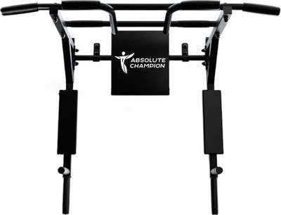Турник-брусья Absolute Champion 3 в 1 Центрл Спорт Мультихват NEW / АЧ14031 (черный с черными ручками)