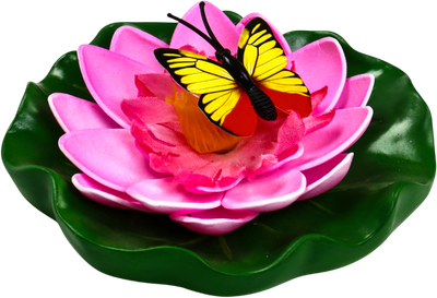 Фигурка для сада GREENGO Лотос с бабочкой / 10919492