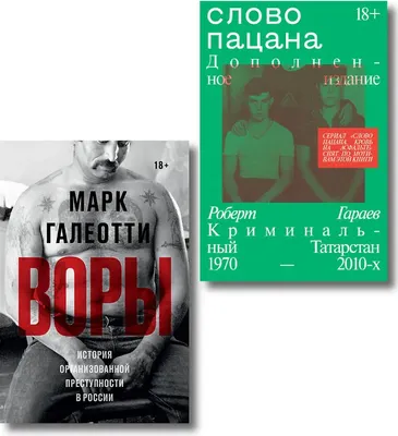 Набор нехудожественных книг Individuum Воры. Слово пацана (Гараев Роберт, Галеотти Марк 9785042376153)