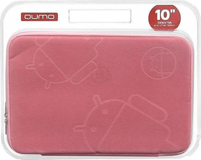 Чехол для планшета Qumo Velour 10" (розовый)